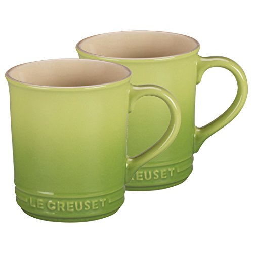 Product Cover Le Creuset of America Stoneware Set of 2 Mugs, 12-Ounce, Plm