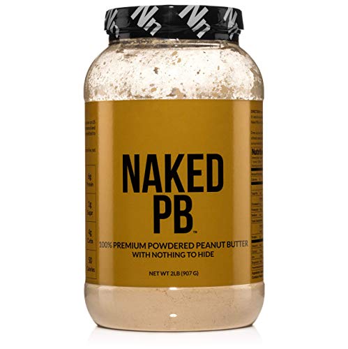 Product Cover 2lbs of 100% Premium Powdered Peanut Butter from US Farms - Bulk, Only Roasted Peanuts, Vegan, No Additives, Preservative Free, No Salt, No Sugar - 76 Servings - Naked PB