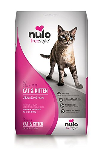 Product Cover Nulo Adult & Kitten Grain Free Dry Cat Food With Bc30 Probiotic (Chicken, 12Lb Bag)