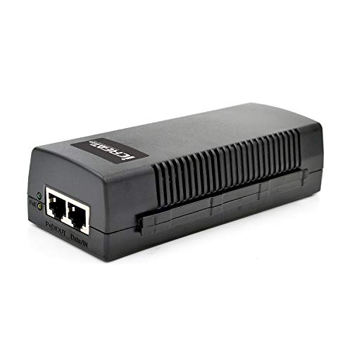 Product Cover iCreatin Gigabit Power over Ethernet Plus PoE+ Injector Adapter 35 Watts 802.3at /af, Up to 100 Meters (328 Feet), PSE-480080G