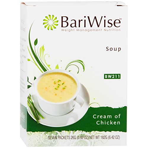 Product Cover BariWise High Protein Low-Carb Diet Soup Mix - Low Calorie Cream of Chicken (7 Count)