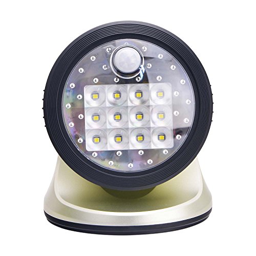 Product Cover Light It! By Fulcrum, 12-LED Motion Sensor Security Light, Wireless, Battery Operated, Silver