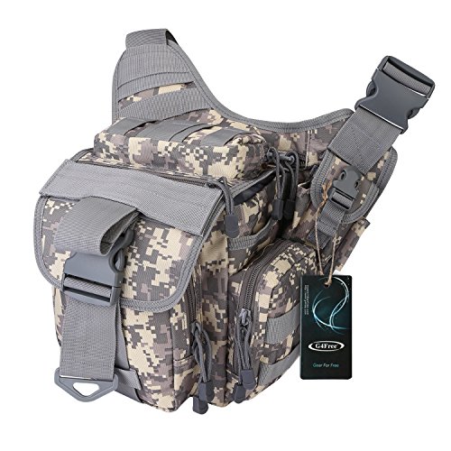 Product Cover G4Free Multi-Functional Tactical Messenger Bag Utility Pouch Versipack (ACU)