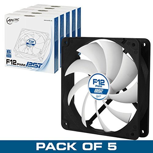 Product Cover ARCTIC F12 PWM PST - Value Pack (5pc) - Standard Low Noise PWM Controlled Case Fan with PST Feature