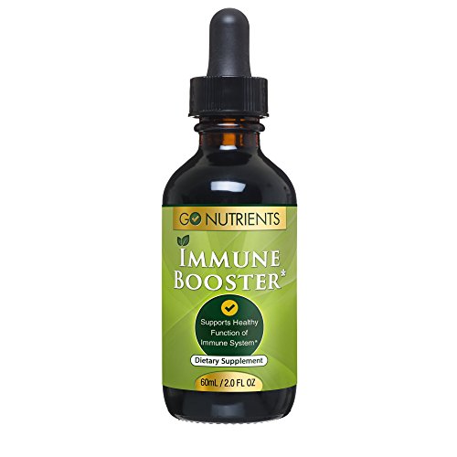 Product Cover Immune Booster with Echinacea Goldenseal - Stimulate & Support Your System Naturally - Liquid Drops - Large 2 oz