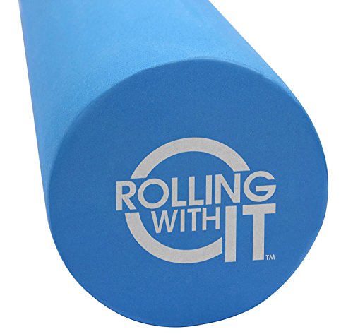 Product Cover 36 Inch Length x 6 Inch Round - The Foam Roller - Best Firm High Density Eco-Friendly EVA Foam Rollers for Physical Therapy, Great Back Roller for Muscle Therapy, Mobility & Flexibility