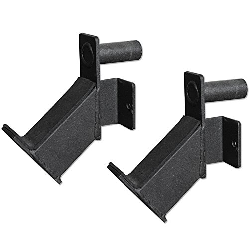 Product Cover Valor Fitness MB-E Short Barbell Holder Accessory Set for BD-7 and BD-33 Power Racks