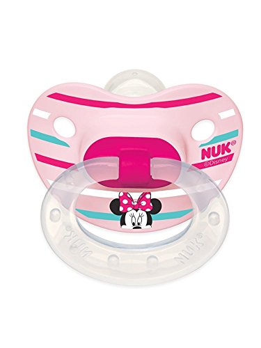 Product Cover NUK Disney Baby Puller Pacifier, 0-6 Months, Girl/Minnie Mouse, 1 pk