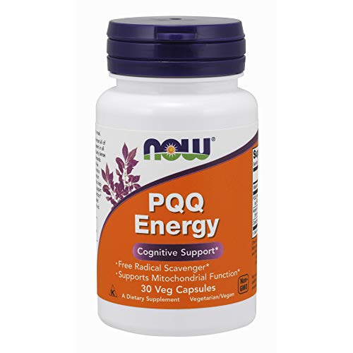 Product Cover NOW Supplements, PQQ Energy, Free Radical Scavenger*, Cognitive Support*, 30 Veg Capsules