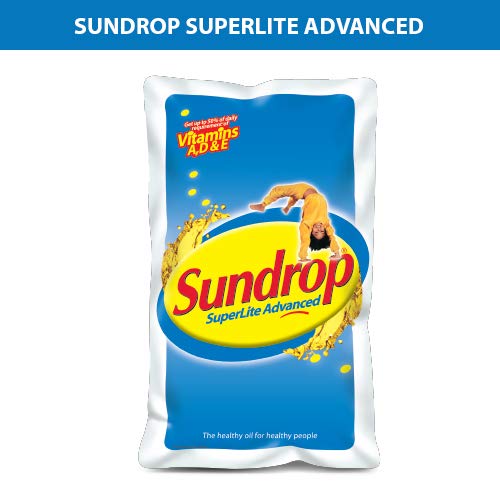 Product Cover Sundrop Oil - Super Lite Advanced, 1L Pouch