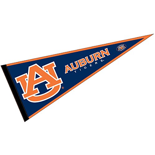 Product Cover College Flags & Banners Co. Auburn Tigers Pennant Full Size Felt