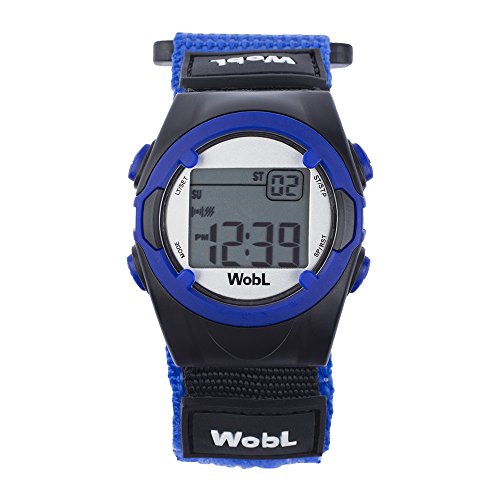 Product Cover WobL - Blue 8 Alarm Vibrating Reminder Watch, Kids Watch, ADHD, Potty Reminder