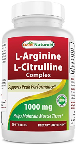 Product Cover Best Naturals L-Arginine L-Citruline Complex Tablets, 250 Count