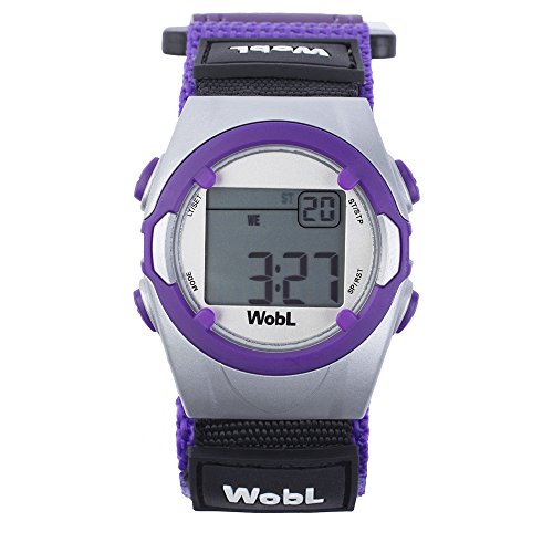 Product Cover WobL - Purple Vibrating Reminder Watch | 8 Alarms |