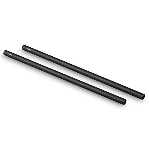 Product Cover SMALLRIG 15mm Carbon Fiber Rod for 15mm Rod Support System (Non-Thread), 12 inches Long, Pack of 2-851