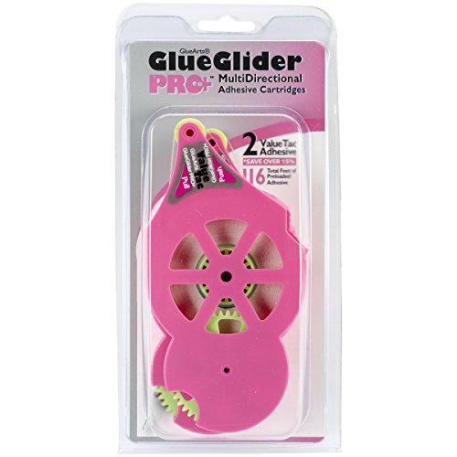 Product Cover Glue Arts GPP03369 GlueGlider Pro Plus Refill Cartridges, 2-Pack