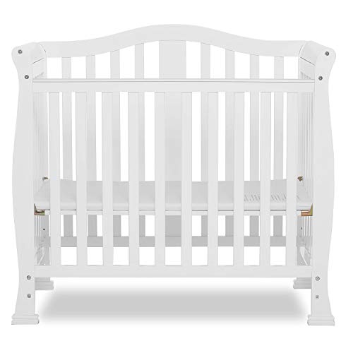 Product Cover Dream On Me Addison 4 in 1 Convertible Mini Crib, White