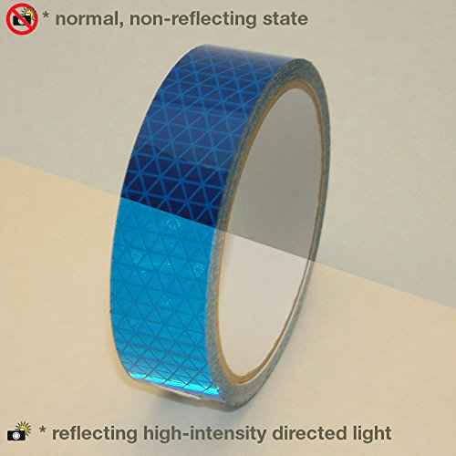 Product Cover Reflexite REF-DB Retroreflective V92 Daybright Tape: 1 in. x 15 ft. (Blue)