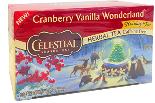 Product Cover Celestial Seasonings Tea, Cranberry Vanilla Wonderland, 20 Count