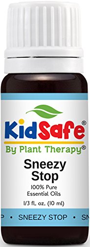 Product Cover Plant Therapy KidSafe Sneezy Stop Synergy Essential Oil 10 mL (1/3 oz) 100% Pure, Undiluted, Therapeutic Grade