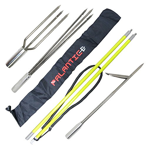 Product Cover Spearfishing 5' Fiber Glass Travel 2piece Hawaiian Sling Pole Spear 3 Tips Set