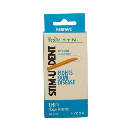 Product Cover Stim-U-Dent Plaque Removers Thin Mint 160 Each ( Pack of 6)