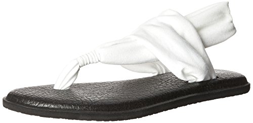 Product Cover Sanuk Women's Yoga Sling 2 Sandal, White, 7 M US