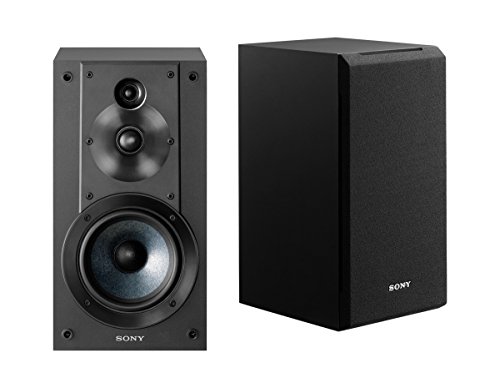 Product Cover Sony SSCS5 3-Way 3-Driver Bookshelf Speaker System (Pair) - Black