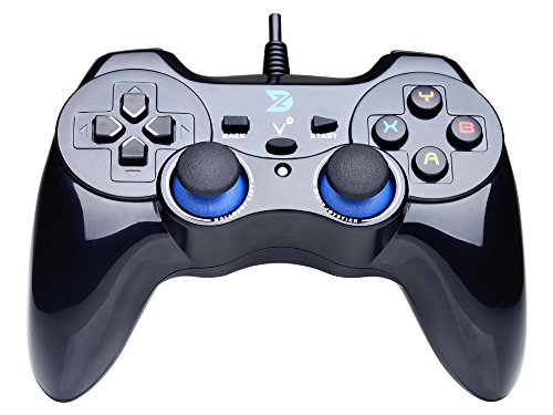 Product Cover ZD-V+ USB Wired Gaming Controller Gamepad for PC/Laptop Computer(Windows XP/7/8/10) & PS3 & Android & Steam - [Black]