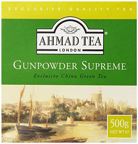 Product Cover Ahmad Tea Loose Leaf Green Tea, Gunpowder, 17.64 Ounce