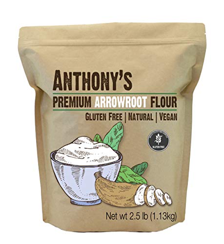 Product Cover Anthony's Arrowroot Flour, 2.5lbs, Batch Tested Gluten Free, Non GMO