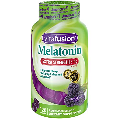 Product Cover Vitafusion Extra Strength Melatonin Gummy Vitamins, 5mg, 120 ct Gummies
