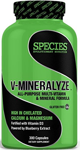 Product Cover Species Nutrition V-Minerlyze, 300 Count
