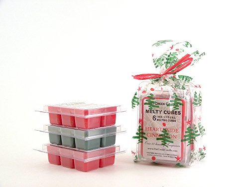 Product Cover Hat Creek Candle Co. Holiday Classics 3pk Melty Cube Scented Wax Melts: Christmas Tree, Boughs & Berries, Christmas Hearth 3.2 oz Each