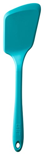 Product Cover GIR: Get It Right Premium Silicone Spatula Turner | Heat-Resistant up to 550°F | Nonstick Extra Large Pancake Flipper, Egg Spatula, Kitchen Spatula | Pro - 14 IN, Teal