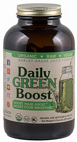 Product Cover Daily Green Boost 8oz Organic Raw Vegan GF USA (Style may vary)