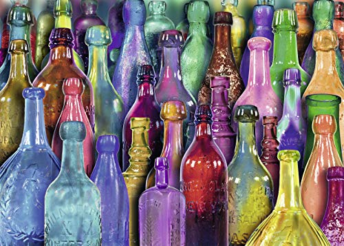 Product Cover Ravensburger Colorful Bottles Puzzle 1000 Piece Jigsaw Puzzle for Adults - Every Piece is Unique, Softclick Technology Means Pieces Fit Together Perfectly