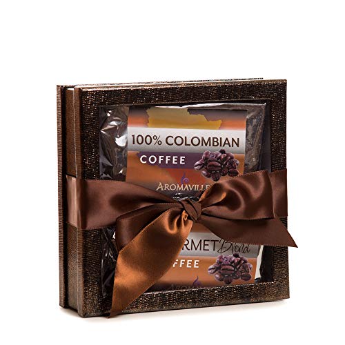 Product Cover Gourmet Coffee Gift Set - Coffee Gift Basket - Coffee Lovers Gifts - Coffee Gift Set - Best Coffee Gift (Bronze)