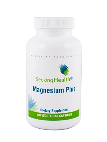 Product Cover Magnesium Plus | Vitamin B6 Plus Magnesium Supplement | 100 Vegetarian Capsules | Seeking Health | Physician Formulated