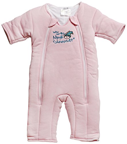 Product Cover Baby Merlin's Magic Sleepsuit - Swaddle Transition Product - Cotton - Pink - 3-6 Months