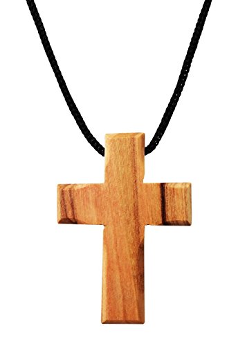 Product Cover Holy Land Imports Olive Wood Cross Pendant. (1.5 inches Height) WA-37