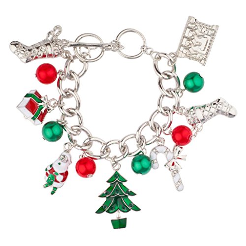 Product Cover Lux Accessories Christmas Xmas Stocking Santa Claus Gift Tree Candy Cane Jingle Ball Charm.