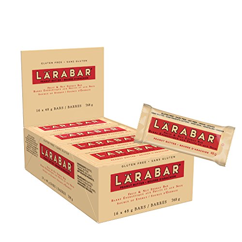 Product Cover Larabar Gluten Free Peanut Butter Fruit and Nut Energy Bar, 16-Count, 768 Gram