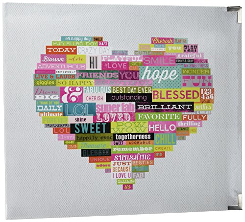 Product Cover Project Life Word Heart 12x12 Designer Album
