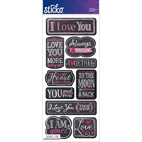 Product Cover Sticko E5260136 I Love You Stickers