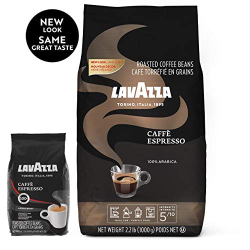 Product Cover Lavazza Caffe Espresso Whole Bean Coffee Blend, Medium Roast, 2.2 Pound Bag