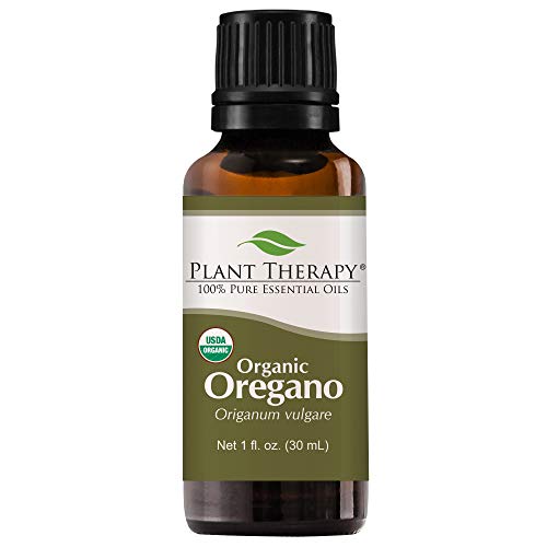 Product Cover Plant Therapy Oregano Organic Essential Oil 100% Pure, USDA Certified Organic, Undiluted, Natural Aromatherapy, Therapeutic Grade 30 mL (1 oz)