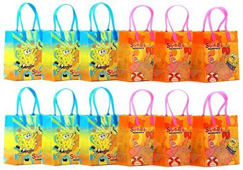 Product Cover SpongeBob SquarePants Party Favor Goodie Gift Bag - 6