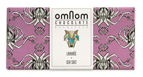 Product Cover Lakkrís + Sea Salt - 60gr Icelandic Bean To Bar Chocolate by Omnom Chocolate