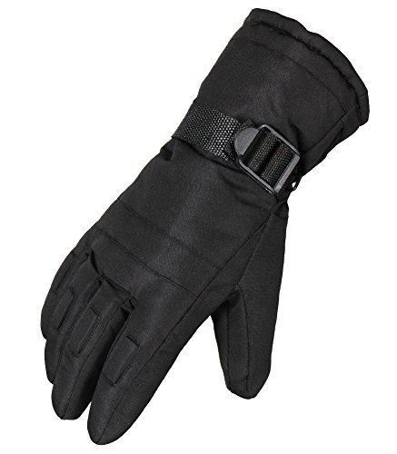 Product Cover WATERFLY Mens Winter Gloves Snow Gloves Warm Waterproof Windproof Ski Gloves Snowmobile
